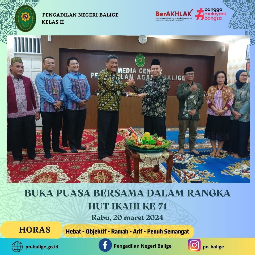 IKAHI CABANG BALIGE BUKA PUASA BERSAMA DALAM RANGKA HUT IKAHI KE-71 IKAHI CABANG BALIGE BUKA PUASA BERSAMA DALAM RANGKA HUT IKAHI KE-71